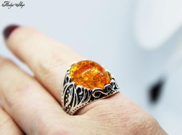 Böhmischer Ring - orange