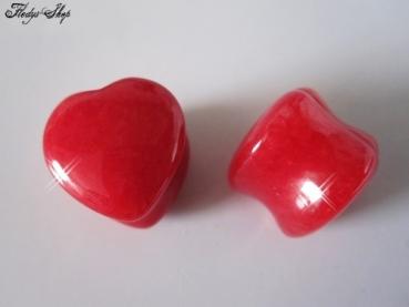 rotes Love Herz Form Plug