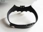 Mobile Preview: Halsband "black Bat Collar" Leder