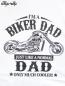 Preview: T-Shirt "Biker Dad" schwarz