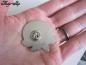 Mobile Preview: Anstecker Pin "Motte mit Mond" Metall Brosche