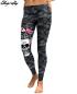 Mobile Preview: Leggings Skull Head 3D Printed Camouflage