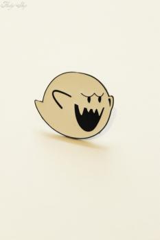 Anstecker Pin "Big Ghost" Metall Brosche