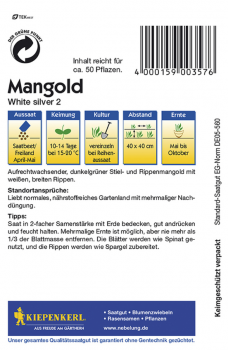 Mangold White silver 2
