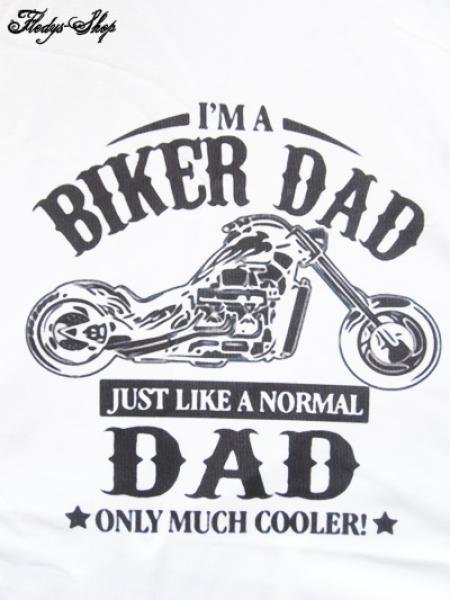 T-Shirt "Biker Dad" schwarz